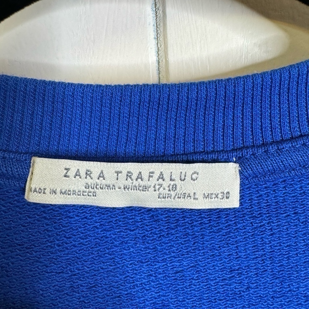 Zara Trafaluc Oversized T-Shirt Dress L - Picture 4 of 4